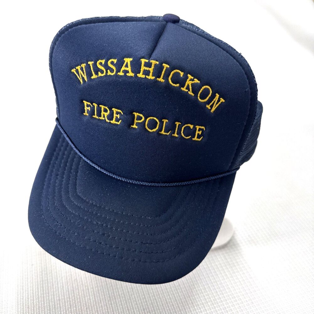 Wissahickon Fire Police Mesh Back Foam Front Baseball Cap - One Size